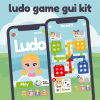 Ludo Game GUI Assets Kit
