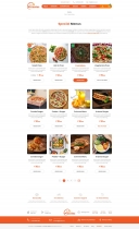 Pizzalaz - Fast Food And Restaurant XD Template Screenshot 4