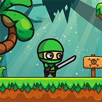 Ninja of Jungle - Full Buildbox Game