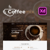 Coffeemix - Coffee And Tea Shop XD Template