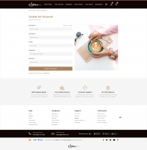 Coffeemix - Coffee And Tea Shop XD Template Screenshot 6
