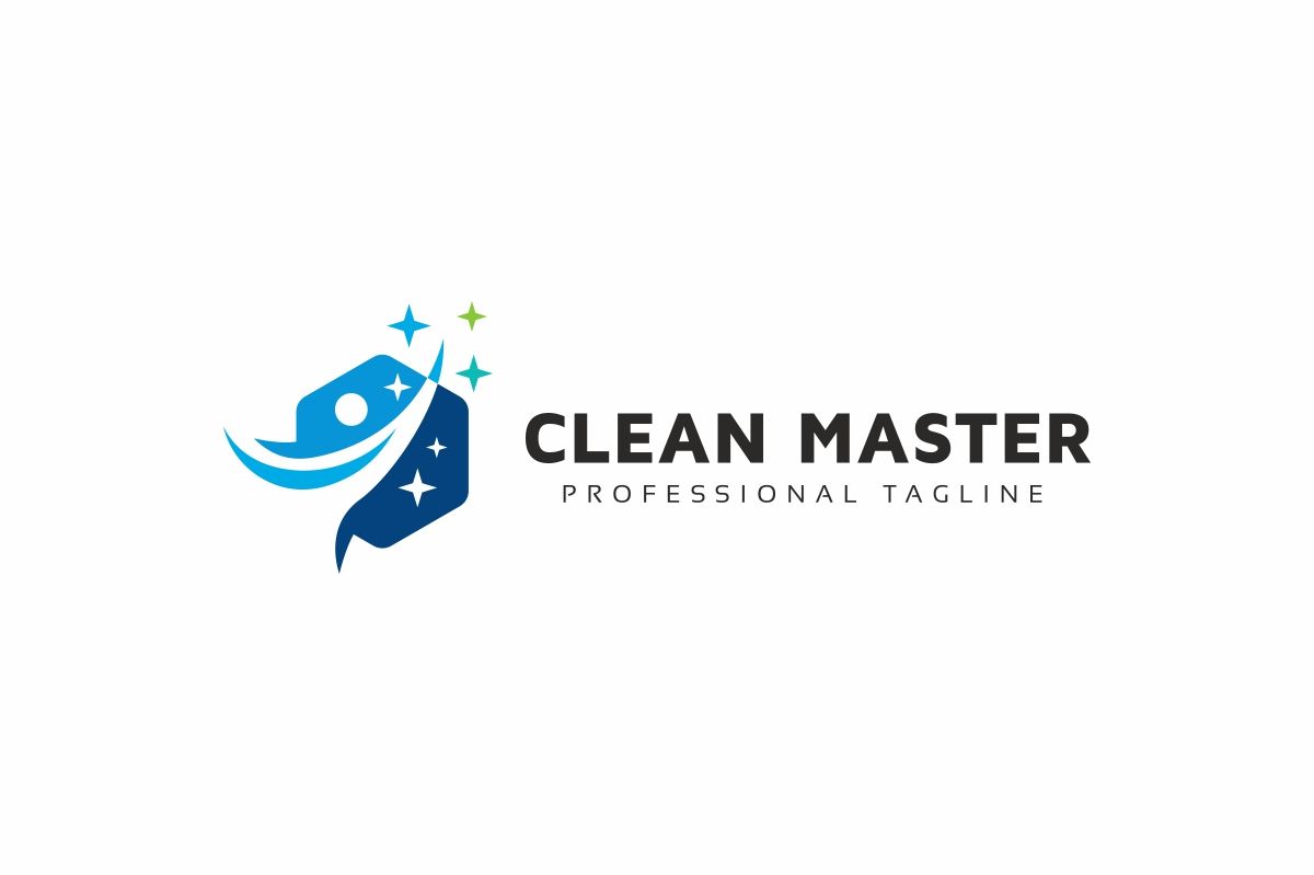 Clean Master Logo by IRussu | Codester