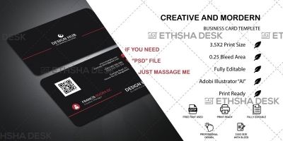 Creative And Simple Business Card Design