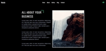 Morate - Blog Web Template Screenshot 9