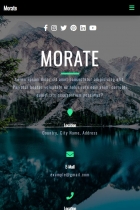 Morate - Blog Web Template Screenshot 17