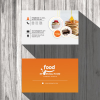 Food Business Card Design
