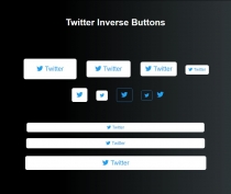 2000 Social Media Buttons CSS Bootstrap Screenshot 3