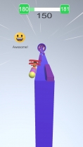 Rainbow Balls Unity Casual Game With Admob Ad Screenshot 1