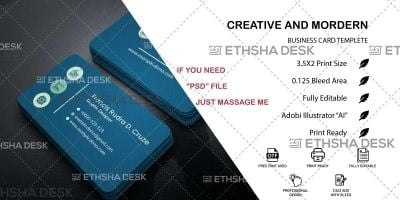 Nice And Simple Business Card Design