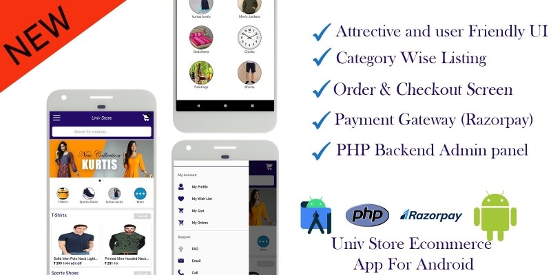 Univ Store Ecommerce App For Android