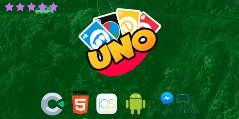 Uno Card Game Multiplayer - Construct 3 Template