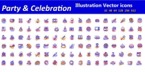 Party And Celebration Flat Vector Icons Pack Screenshot 4