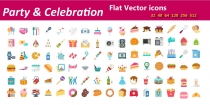  Party And Celebration Flat Vector Icons Pack Screenshot 6