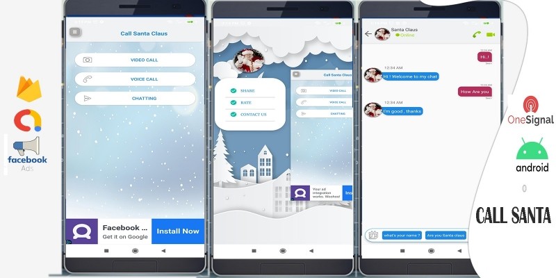 Talk With Santa - Android Studio Template