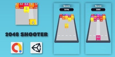 2048 Shooter - Unity Source Code