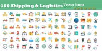 Shipping AndLogistics Vector Icons Pack Screenshot 5