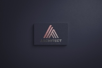 Initial Letter A Home - Real Estate Logo Template Screenshot 3