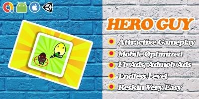 Hero Guy - Action Survival Unity Game Template