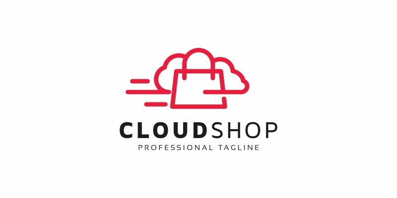 Cloud Shop Logo