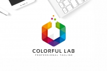 Colorful Lab Logo Screenshot 1