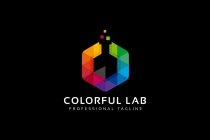 Colorful Lab Logo Screenshot 3