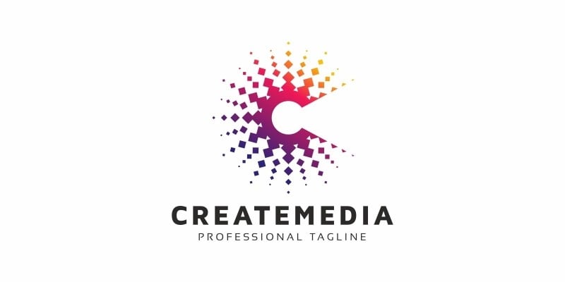 Creative Media C Letter Logo