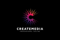 Creative Media C Letter Logo Screenshot 2