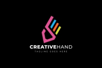 Creative Hand Logo Screenshot 2