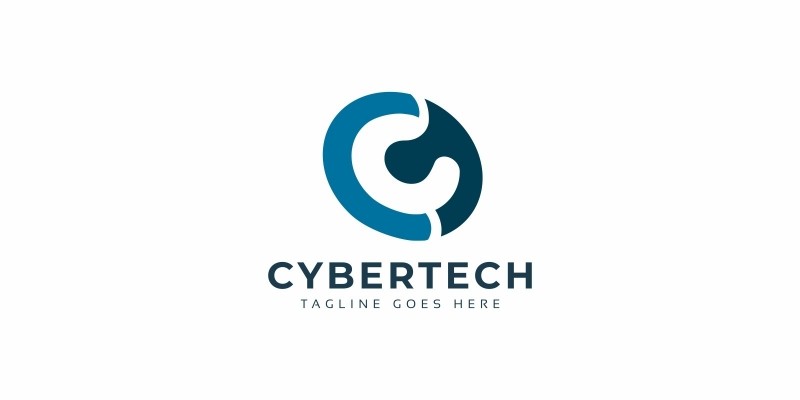 Cyber Tech C Letter Logo