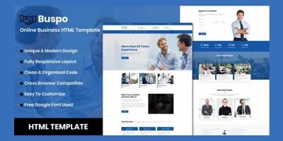 Buspo - Online Business HTML Template