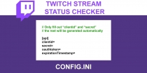 Twitch Status Tool PHP Script Screenshot 4
