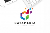 Data Media D Letter Colorful Logo Screenshot 1