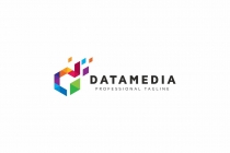 Data Media D Letter Colorful Logo Screenshot 4