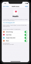 Health Widget - iOS 14 Source Code Screenshot 1