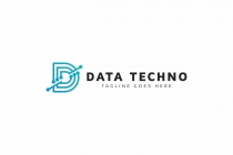 Data Tech D Letter Logo Screenshot 3