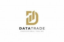 Letter D - Data Trade Logo  Screenshot 1
