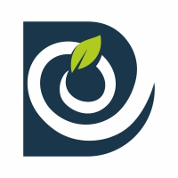D Letter Leaf Logo