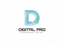 Digital Pro D Letter Logo Screenshot 1