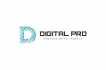 Digital Pro D Letter Logo Screenshot 3
