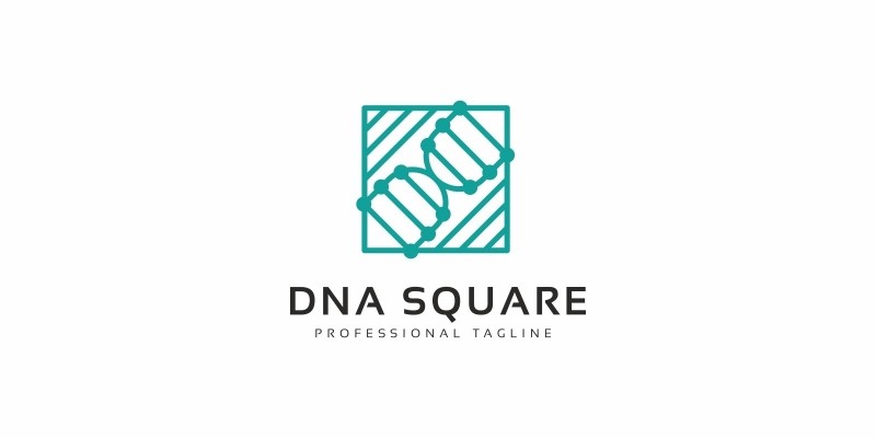 DNA Square Logo