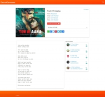 GaanaGawaana - Music Platform PHP Script Screenshot 2