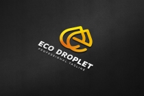 Eco Droplet E Letter Logo Screenshot 5