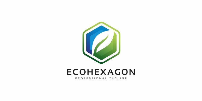 Eco Hexagon Logo