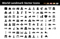 600+ Famous Landmarks Of World Vector Icons Screenshot 4