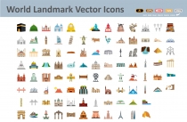 600+ Famous Landmarks Of World Vector Icons Screenshot 5