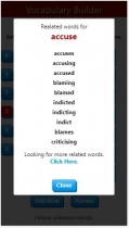 Vocabulary Builder HTML5 JavaScript Screenshot 2