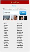 Vocabulary Builder HTML5 JavaScript Screenshot 3