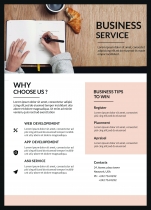 Clean Corporate Flyer Fully Editable  Pack Of 2 Screenshot 1