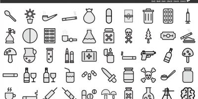 200+ Drugs Vector icon