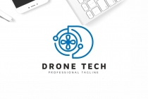 Drone Tech Logo Screenshot 1